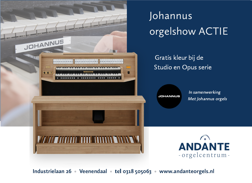 3 december: Johannus Orgelshow