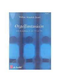 Willem Hendrik Zwart - Orgelfantasieën - Notenschrift