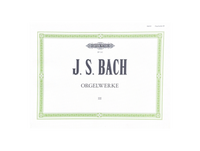 J.S. Bach Orgelwerke III