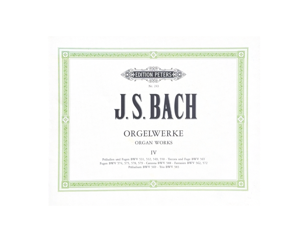 J.S. Bach Orgelwerke IV