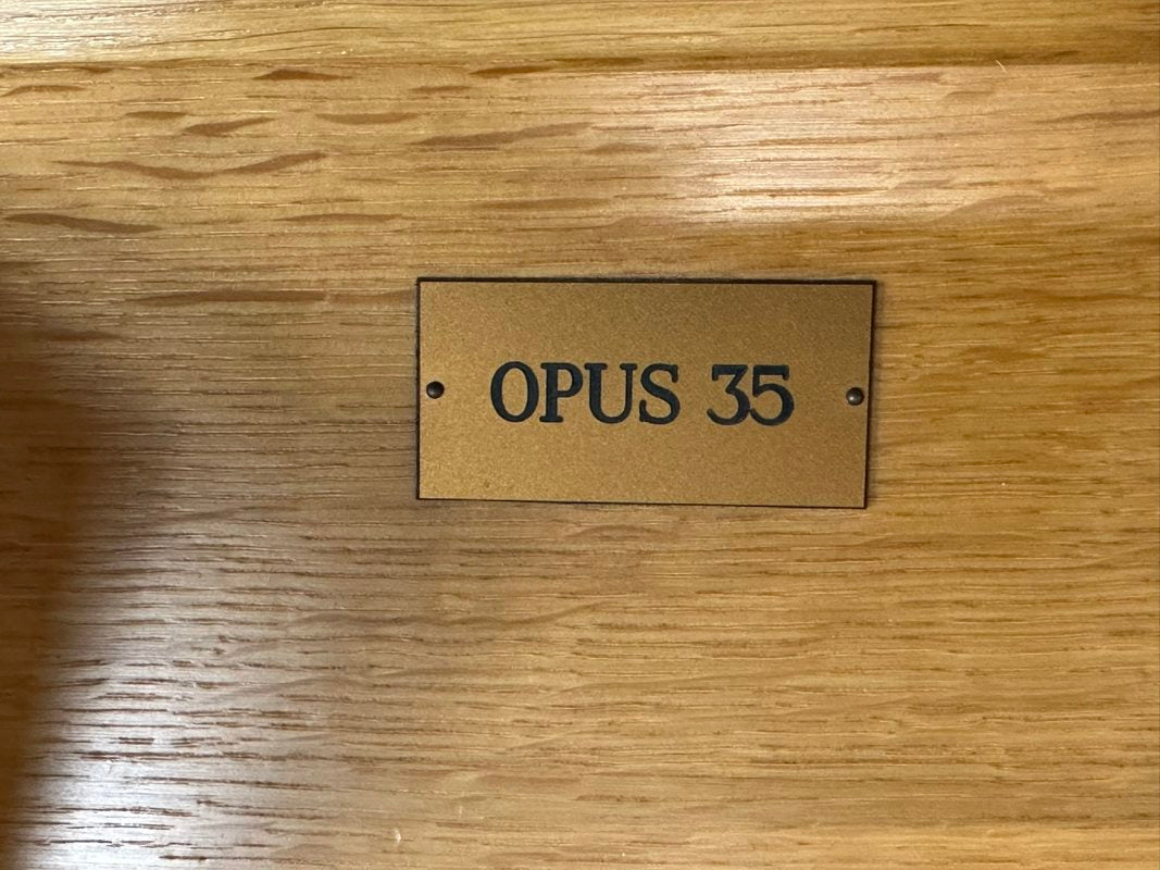 Johannus Opus 35 naamplaatje