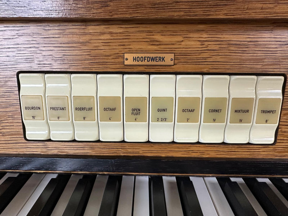 Johannus Studio II Hoofdwerkregisters