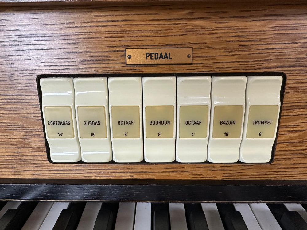 Johannus Studio II Pedaalregisters