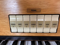 Johannus Studio II pedaalregisters