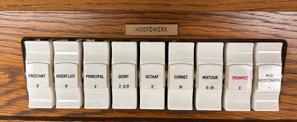 Johannus Wesley 13 registers hoofdwerk