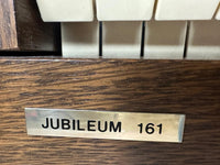 Jubileum 161 registers naamplaatje