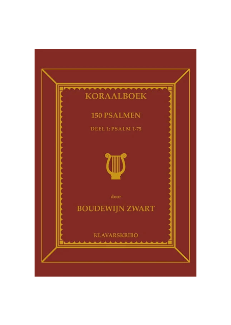 Koraalboek Zwart klavar