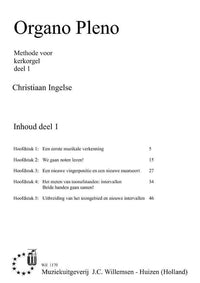 Organo Pleno Deel 1 inhoudsopgave