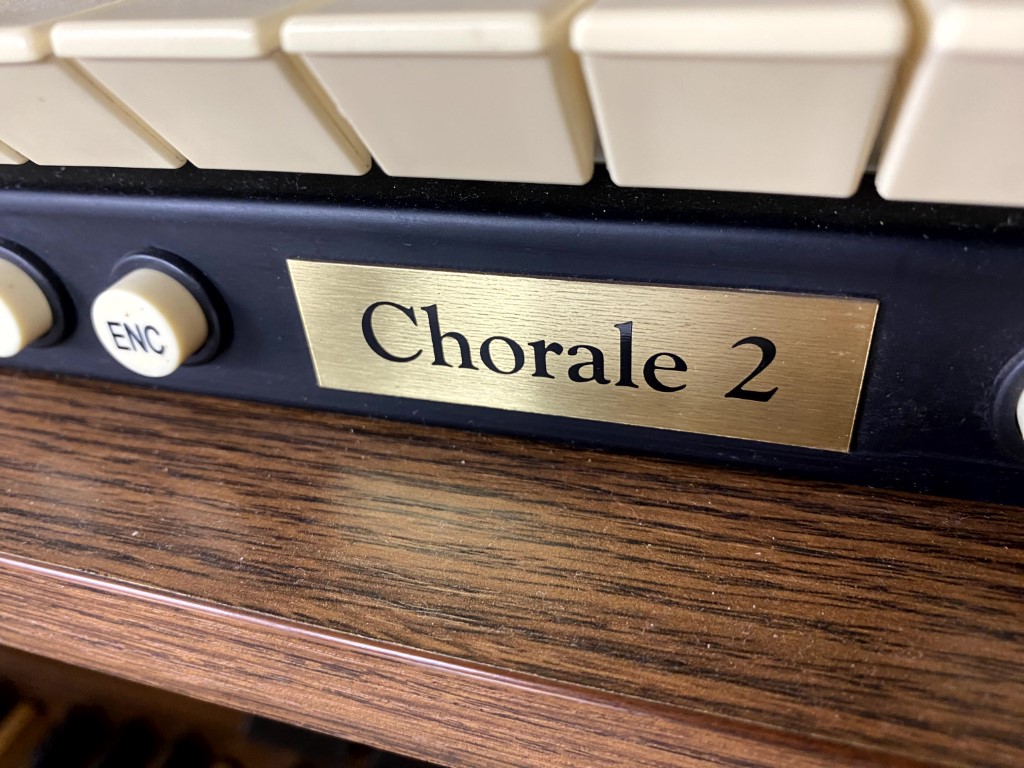 Viscount Chorale 2 Andante Orgels Veenendaal